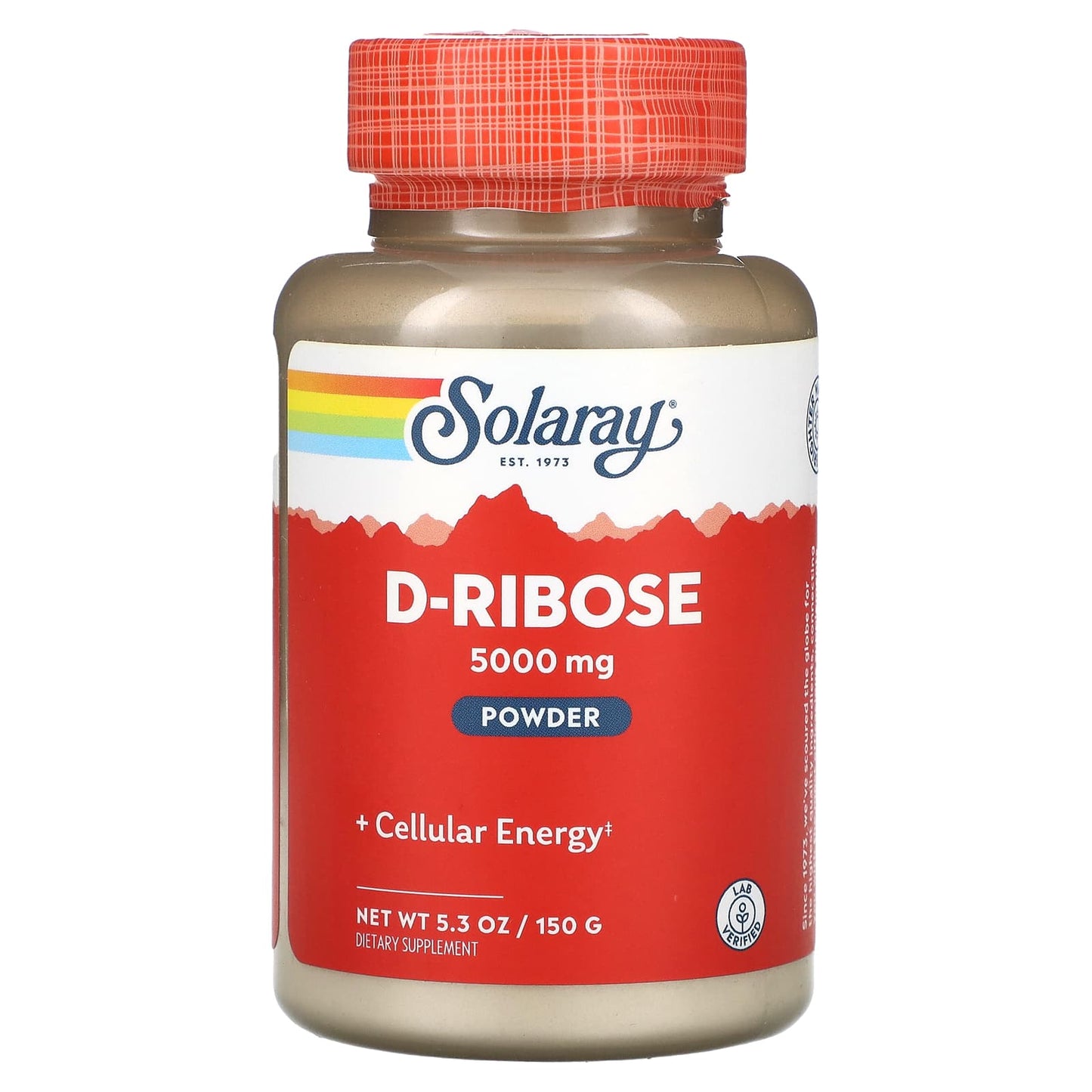 Solaray, D-Ribose Powder, 5.3 oz (150 g) - Image 1