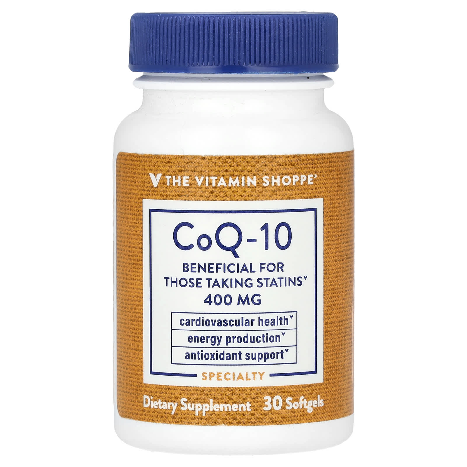 The Vitamin Shoppe, CoQ-10, 400 mg, 30 Softgels - Image 1