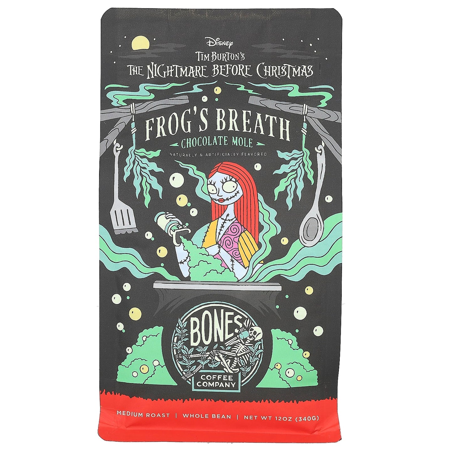 Bones Coffee Frog's Breath Whole Bean Medium Roast - Image 1