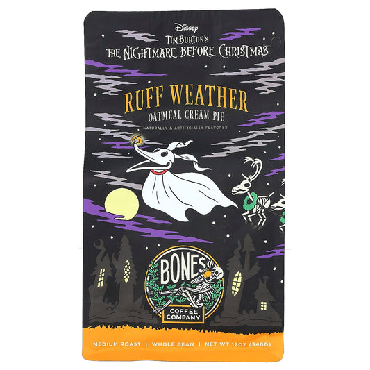 Bones Coffee - Ruff Weather Oatmeal Cream Pie Whole Bean Coffee - Image 1