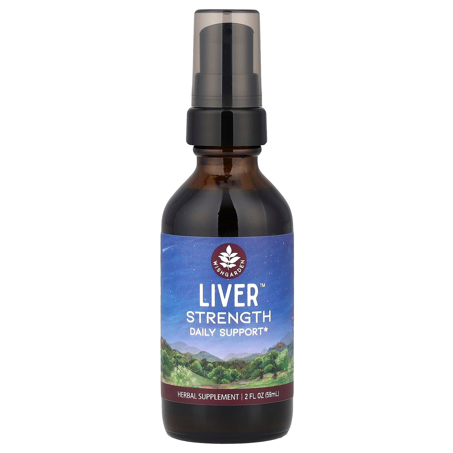 WishGarden Herbs, Liver™ Strength, 2 fl oz (59 ml) - Image 1