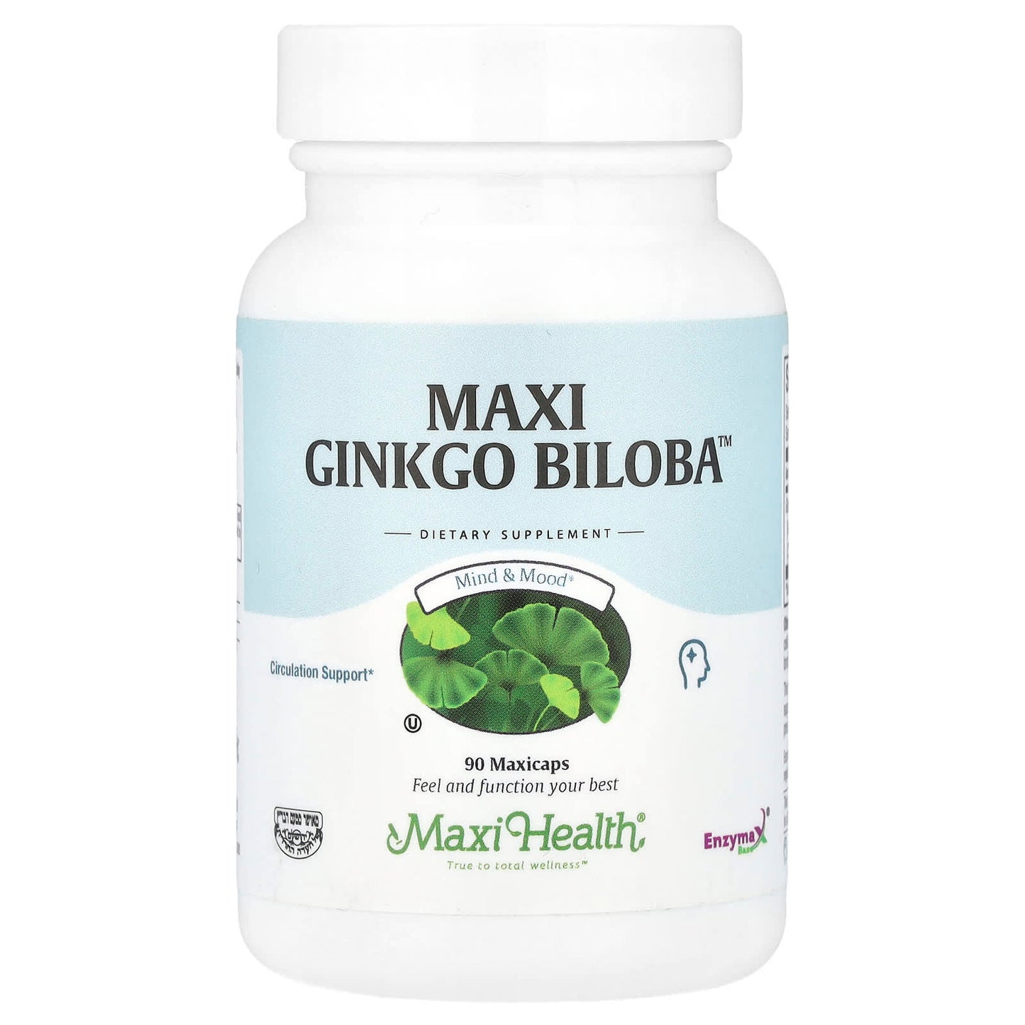Maxi Health, Maxi Ginkgo Biloba™, 90 Maxicaps - Image 1