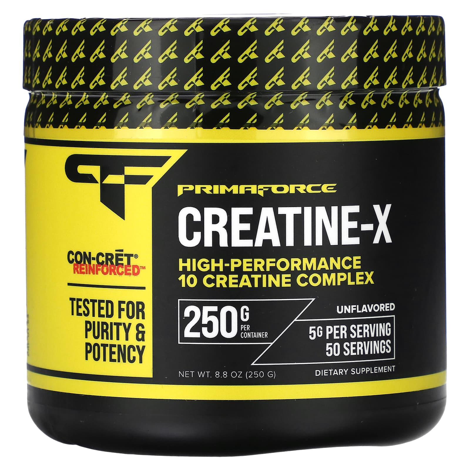 Primaforce, Creatine-X, Unflavored, 8.8 oz (250 g) - Image 1