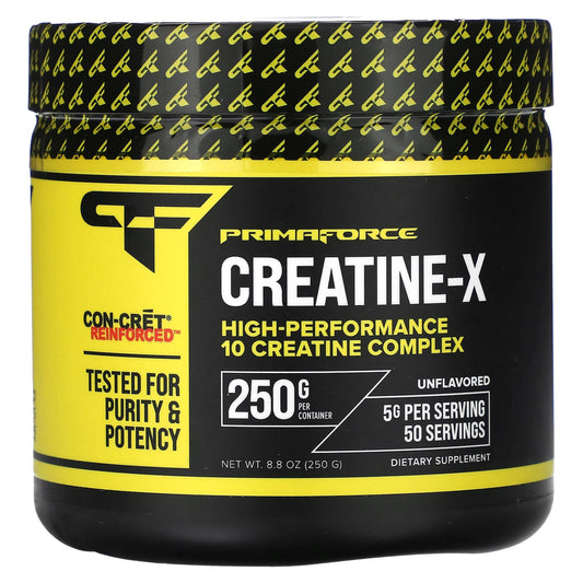 Primaforce, Creatine-X, Unflavored, 8.8 oz (250 g) - Image 1