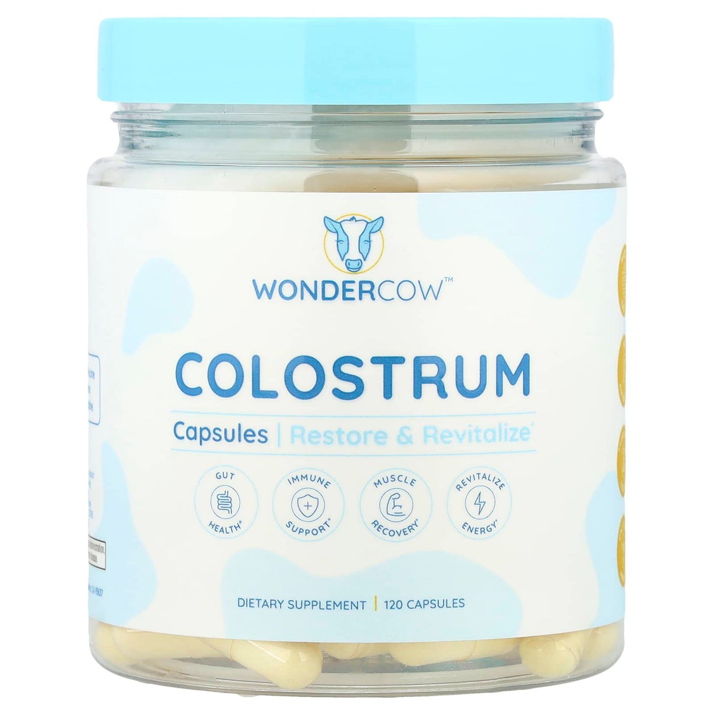 Wondercow, Colostrum , 120 Capsules - Image 1
