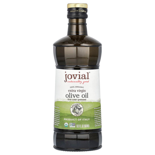 100% Organic Italian Extra Virgin Olive Oil, Cold-Pressed, USDA Certified - Image 1
