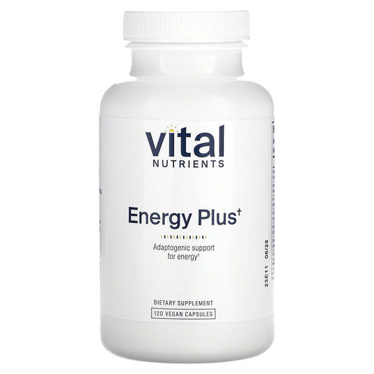 Vital Nutrients, Energy Plus, 120 Vegan Capsules - Image 1