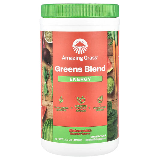 Amazing Grass Greens Blend: Boost Energy & Immunity - Image 1