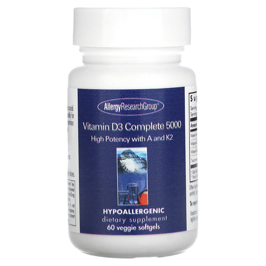 Vitamin D3 Complete 5000 - High Potency with A & K2 for Optimal Health - Image 1