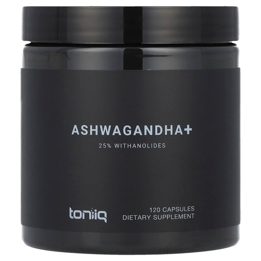 Toniiq, Ashwagandha +, 120 Capsules - Image 1