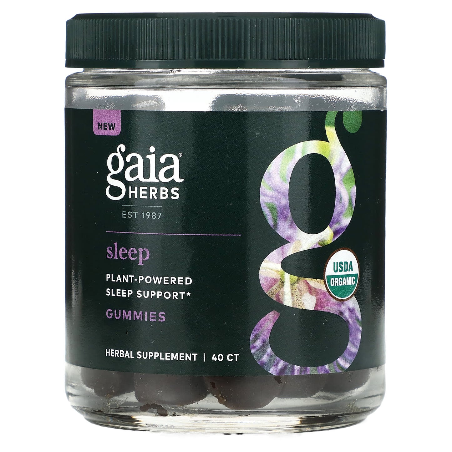 Gaia Herbs Plant-Powered Sleep Support, 40 Gummies - Image 1