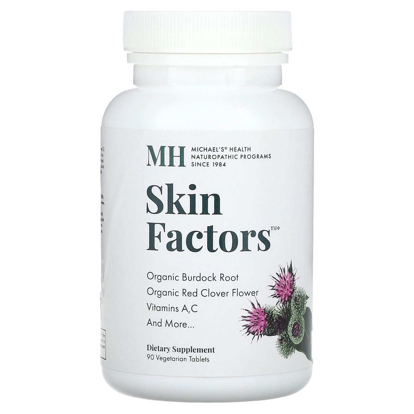 Michael's Health, Skin Factors, 90 Vegetarian Tablets - Image 1