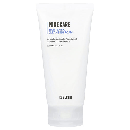 Rovectin, Pore Care Tightening Cleansing Foam, 5.07 fl oz (150 ml) - Image 1