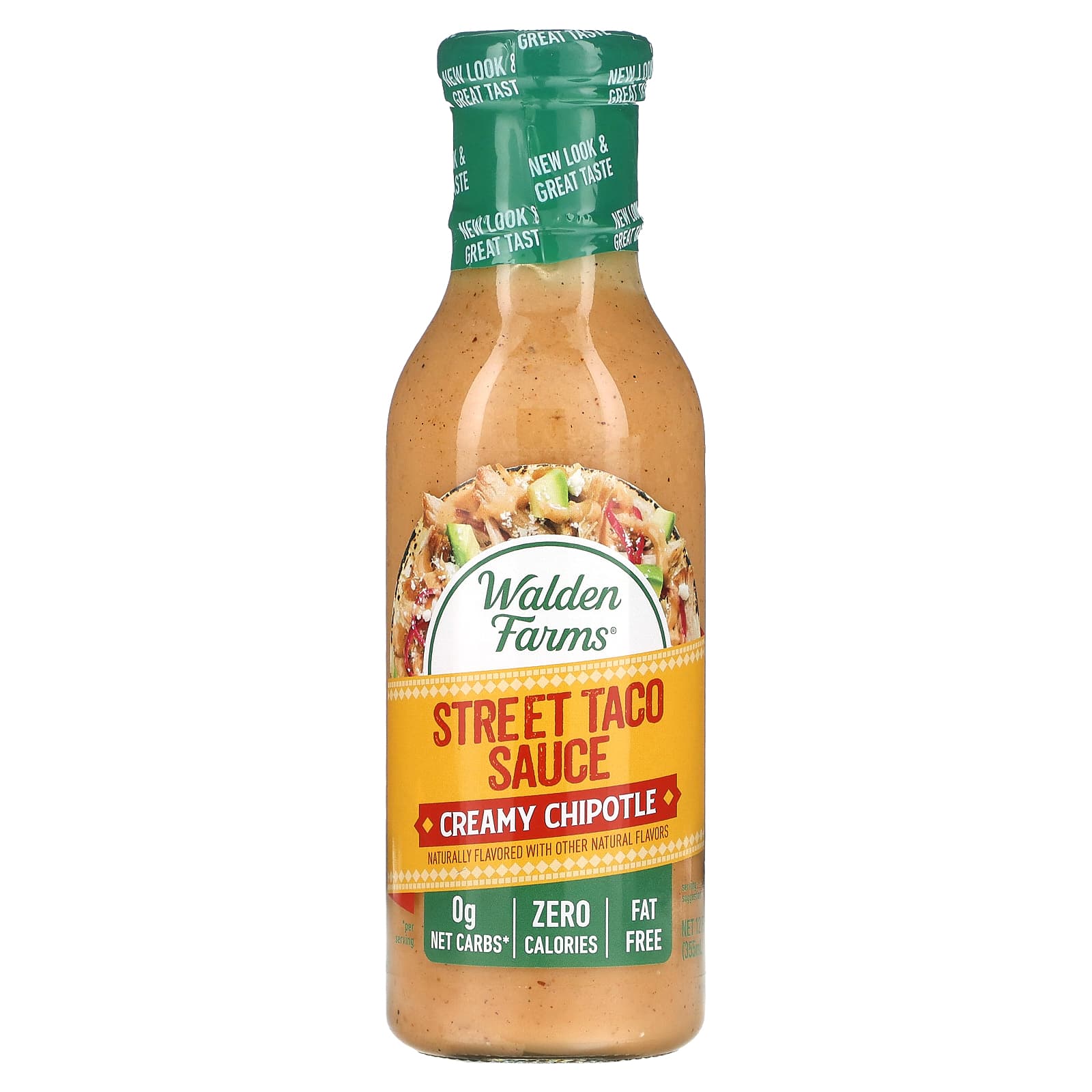 Walden Farms, Street Taco Sauce, Creamy Chipotle, 12 fl oz (355 ml) - Image 1