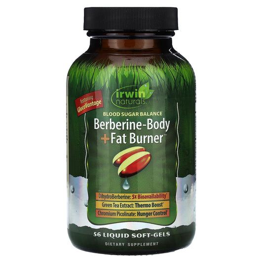 Irwin Naturals Berberine Fat Burner and Blood Sugar Support - Image 1