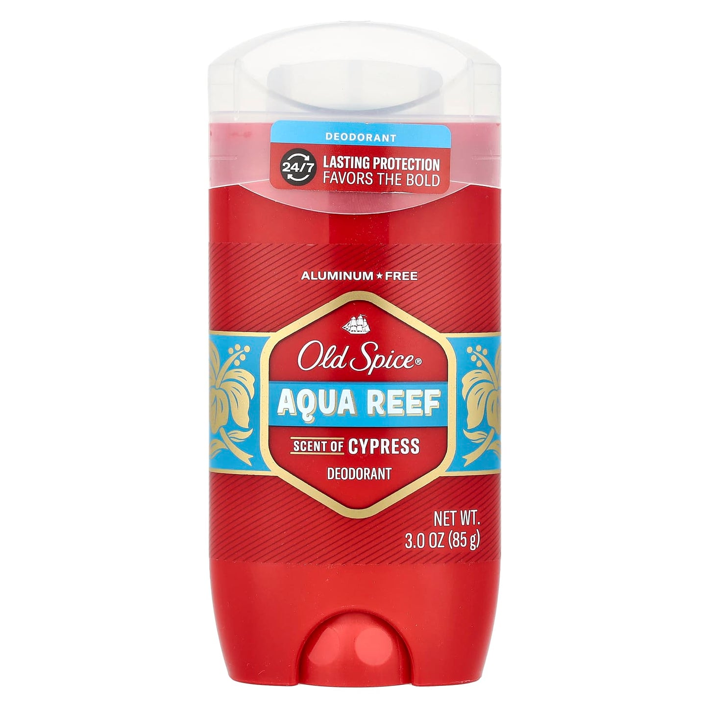 Old Spice, Aqua Reef Deodorant, Cypress, 3 oz (85 g) - Image 1
