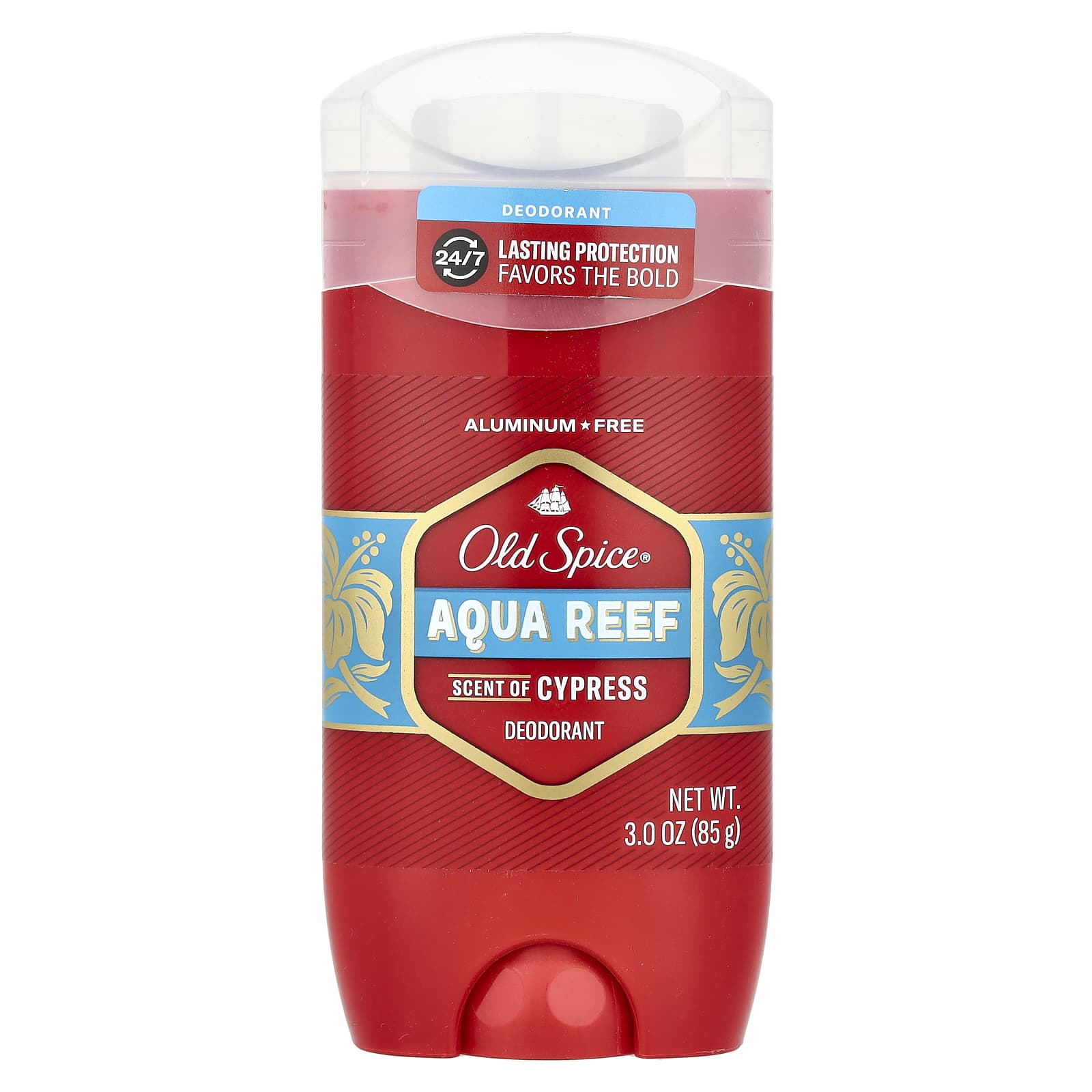 Old Spice, Aqua Reef Deodorant, Cypress, 3 oz (85 g) - Image 1