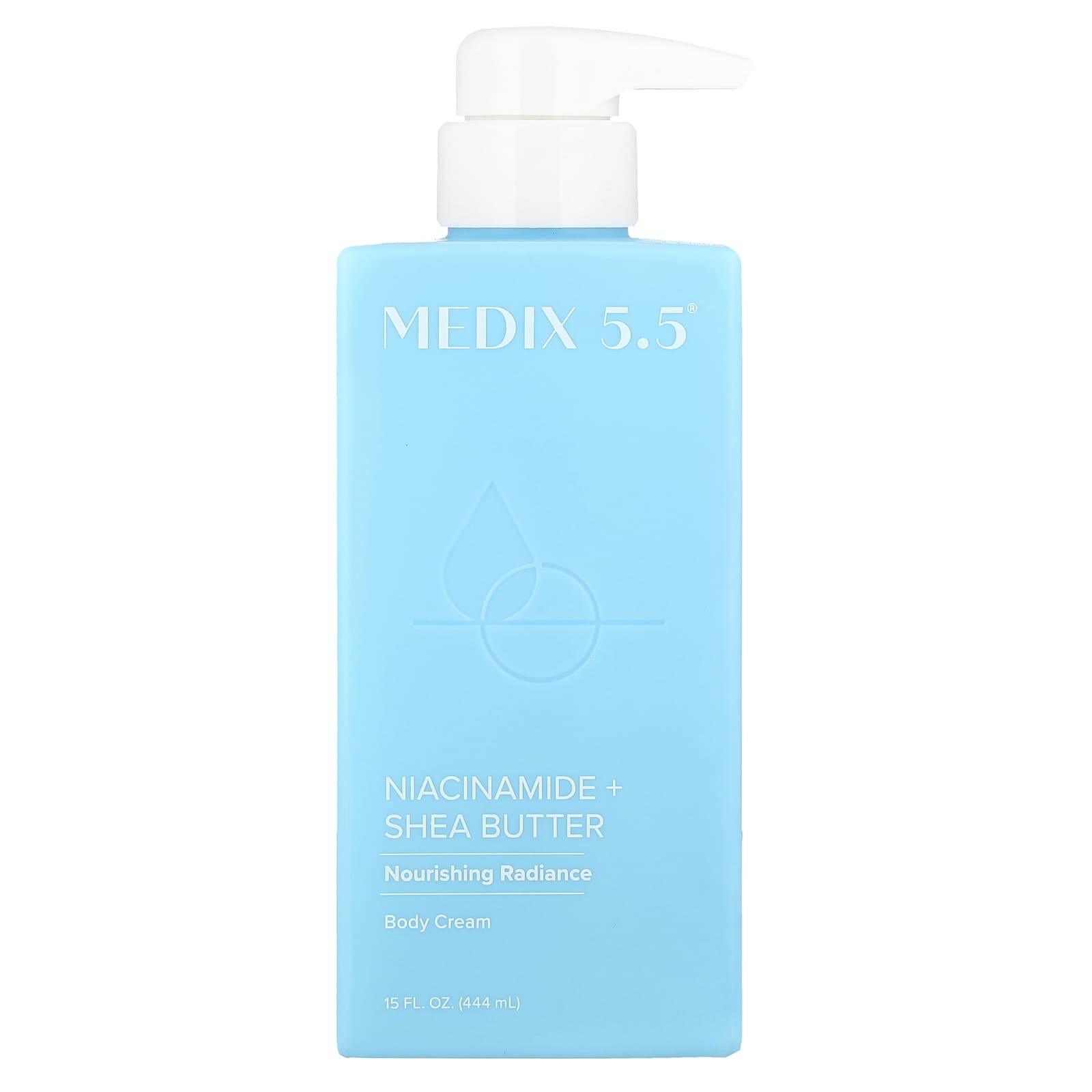 Medix 5.5, Body Cream, Niacinamide + Shea Butter, 15 fl oz (444 ml) - Image 1