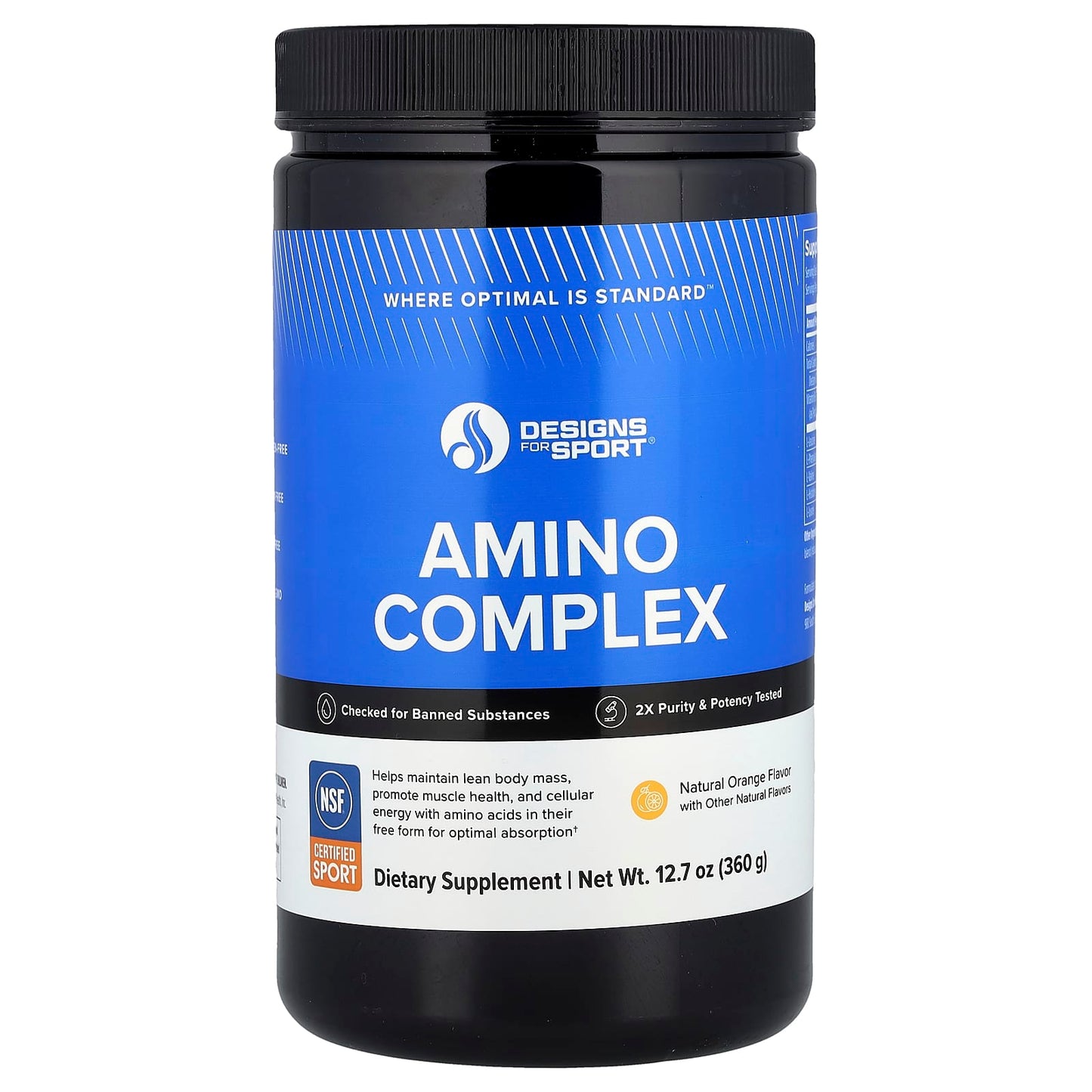 Optimize Your Workout with Designs For Health Amino Complex - 12.7 oz - Image 1