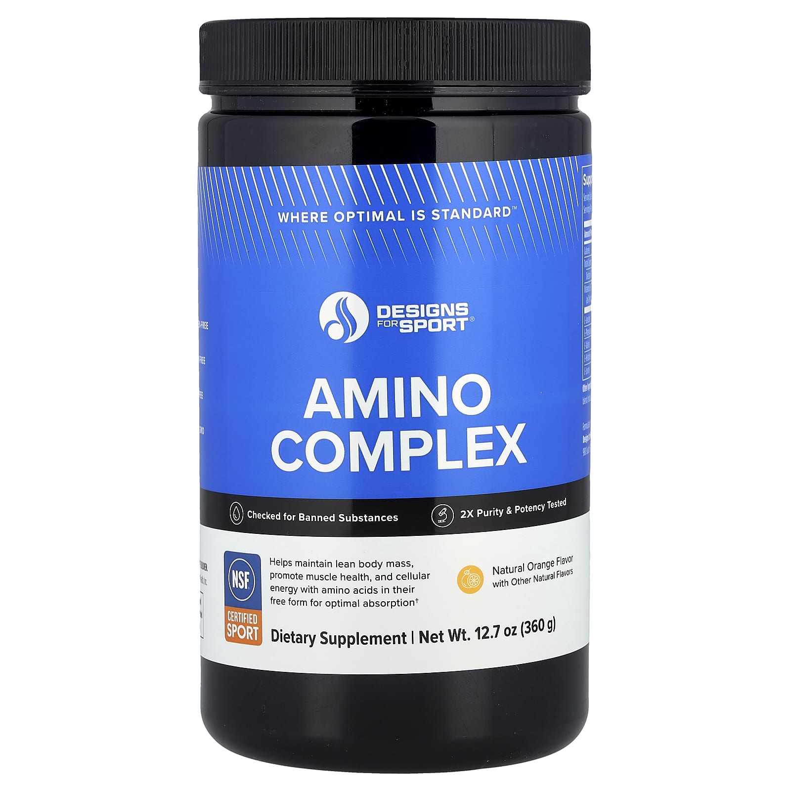 Optimize Your Workout with Designs For Health Amino Complex - 12.7 oz - Image 1