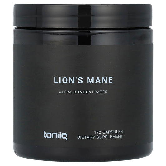 Toniiq, Lion's Mane, 120 Capsules (600 mg per Capsule) - Image 1
