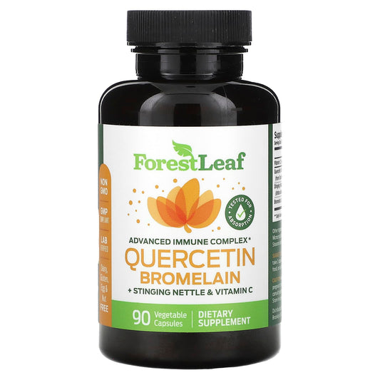 Boost Immune System with Forest Leaf Quercetin & Vitamin C Capsules - Image 1