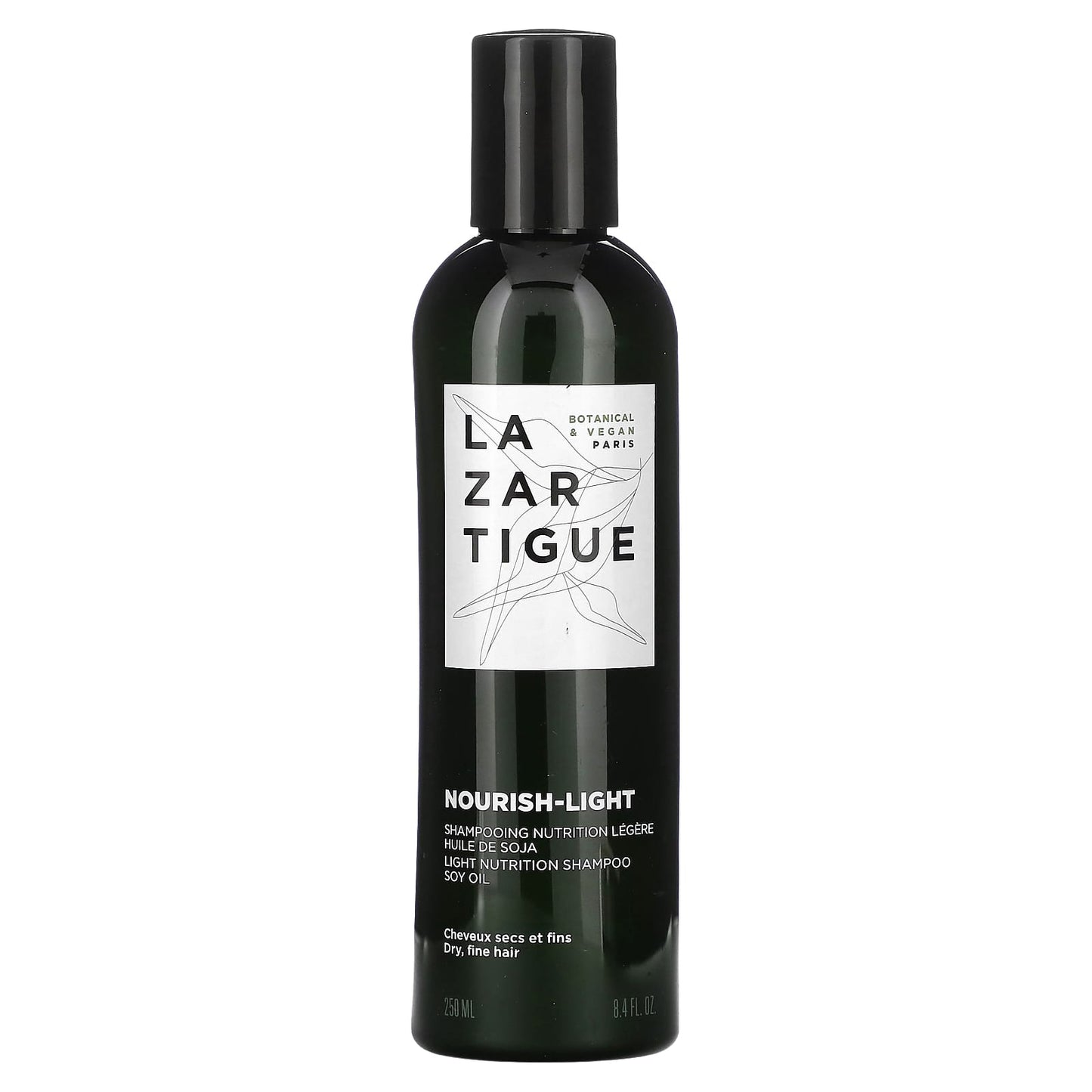 Lazartigue, Nourish-Light, Light Nutrition Shampoo, Dry, Fine Hair, 8.4 fl oz (250 ml) - Image 1