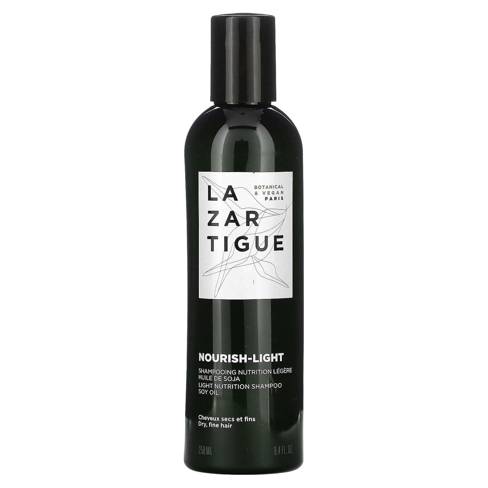 Lazartigue, Nourish-Light, Light Nutrition Shampoo, Dry, Fine Hair, 8.4 fl oz (250 ml) - Image 1