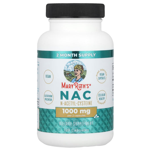 MaryRuth's, NAC, 120 Capsules (500 mg per Capsule) - Image 1