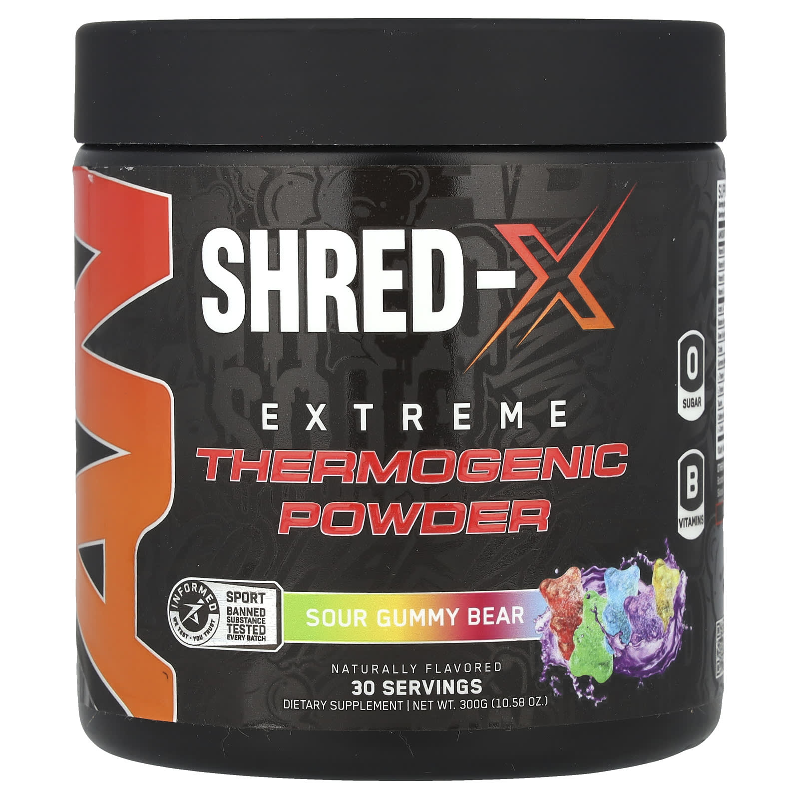 <strong>Shred-X Extreme Thermogenic Powder</strong> | ABE's All-In-One Weight Loss Supplement - Image 1