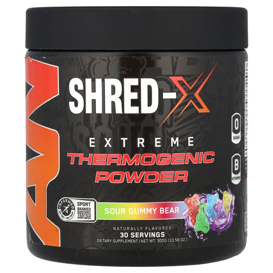 <strong>Shred-X Extreme Thermogenic Powder</strong> | ABE's All-In-One Weight Loss Supplement - Image 1