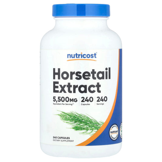 Nutricost, Horsetail Extract, 5,500 mg, 240 Capsules - Image 1