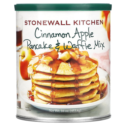 Stonewall Kitchen, Cinnamon Apple Pancake & Waffle Mix, 16 oz (453.6 g) - Image 1