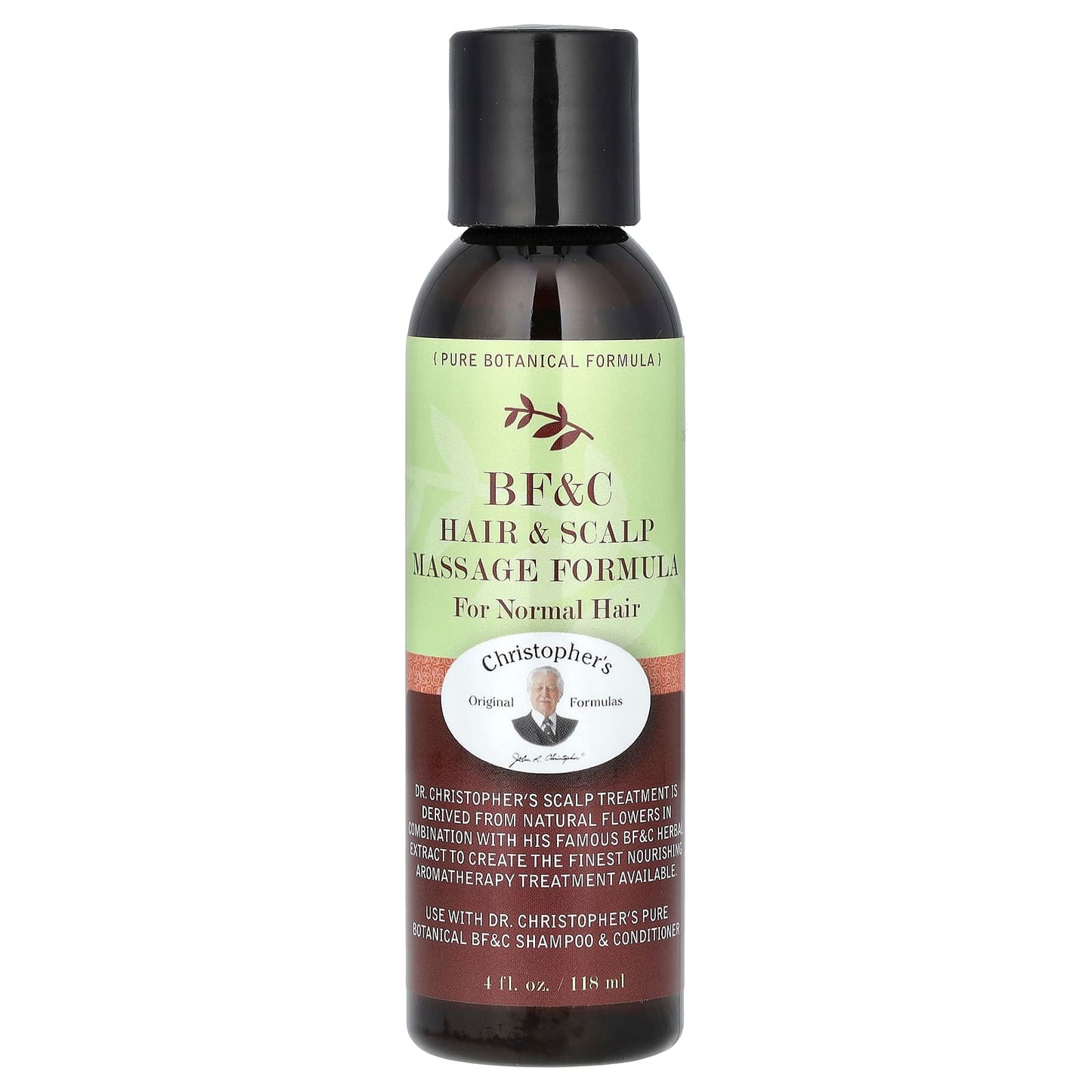 Christopher's BF&C Hair & Scalp Massage Formula - Natural Nourishment for Hair Growth - Image 1