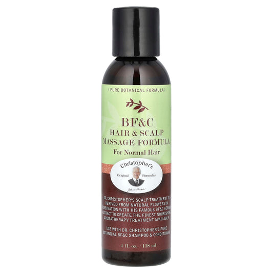 Christopher's BF&C Hair & Scalp Massage Formula - Natural Nourishment for Hair Growth - Image 1