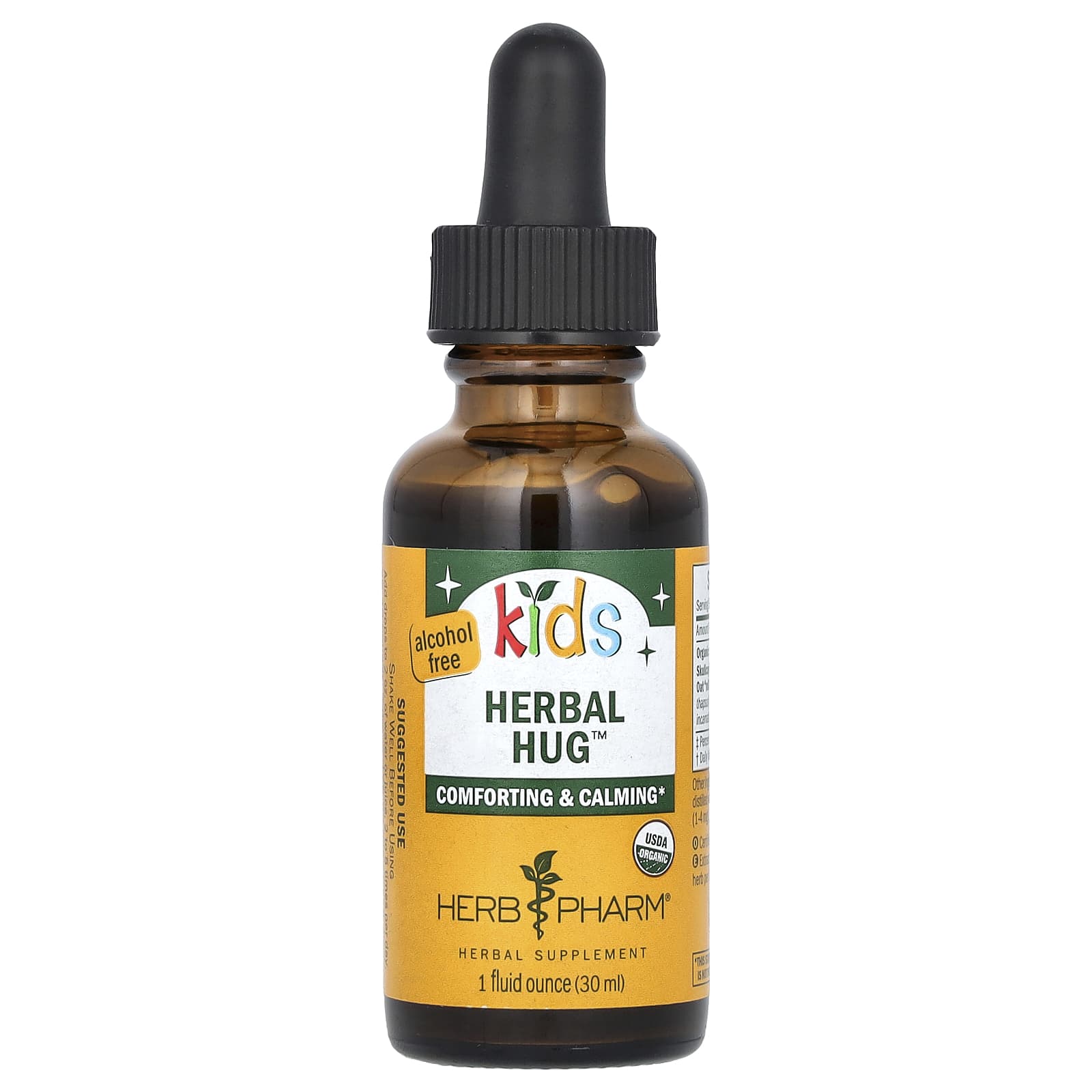 Herb Pharm, Kids, Herbal Hug, Alcohol Free, 1 fl oz (30 ml)