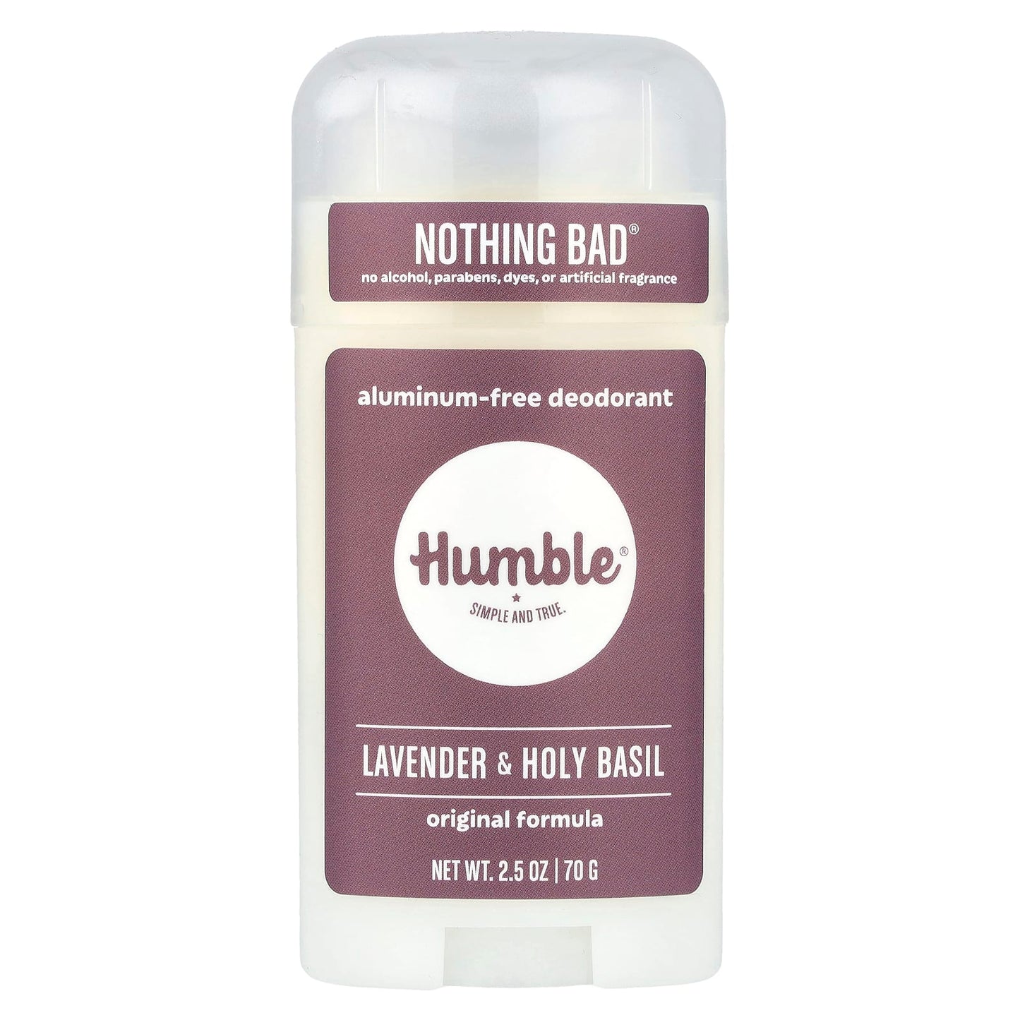 Natural Deodorant, Aluminum-Free, Lavender & Holy Basil - Cruelty-Free & Vegan Friendly - Image 1