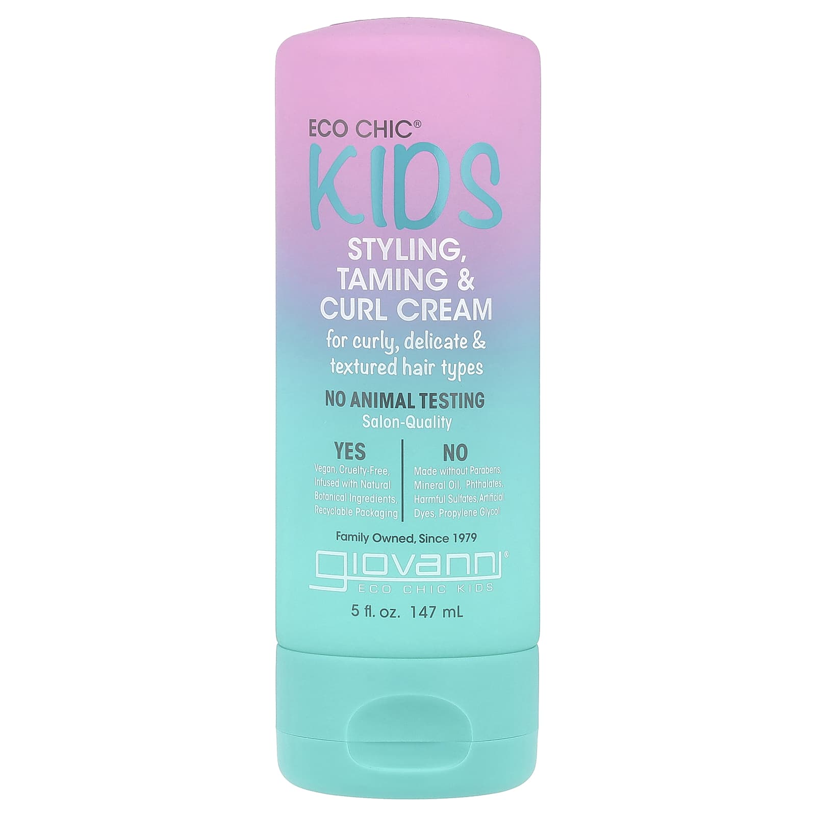 Giovanni Kids Styling Cream, Cruelty-Free & Vegan, 5 fl oz - Image 1