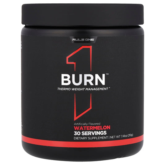 Rule One Proteins, Burn™, Thermo Weight Management, Watermelon, 7.41 oz (210 g) - Image 1