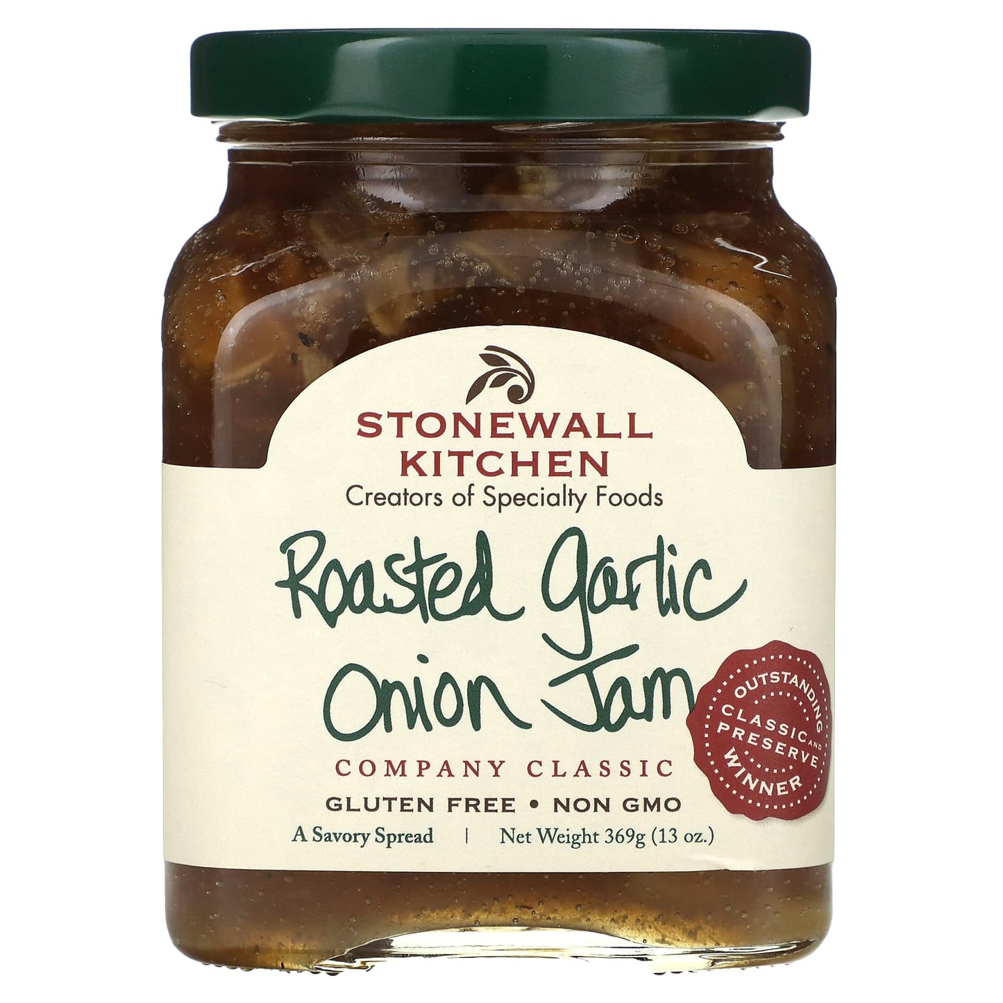 Stonewall Kitchen, Roasted Garlic Onion Jam, 13 oz (369 g) - Image 1