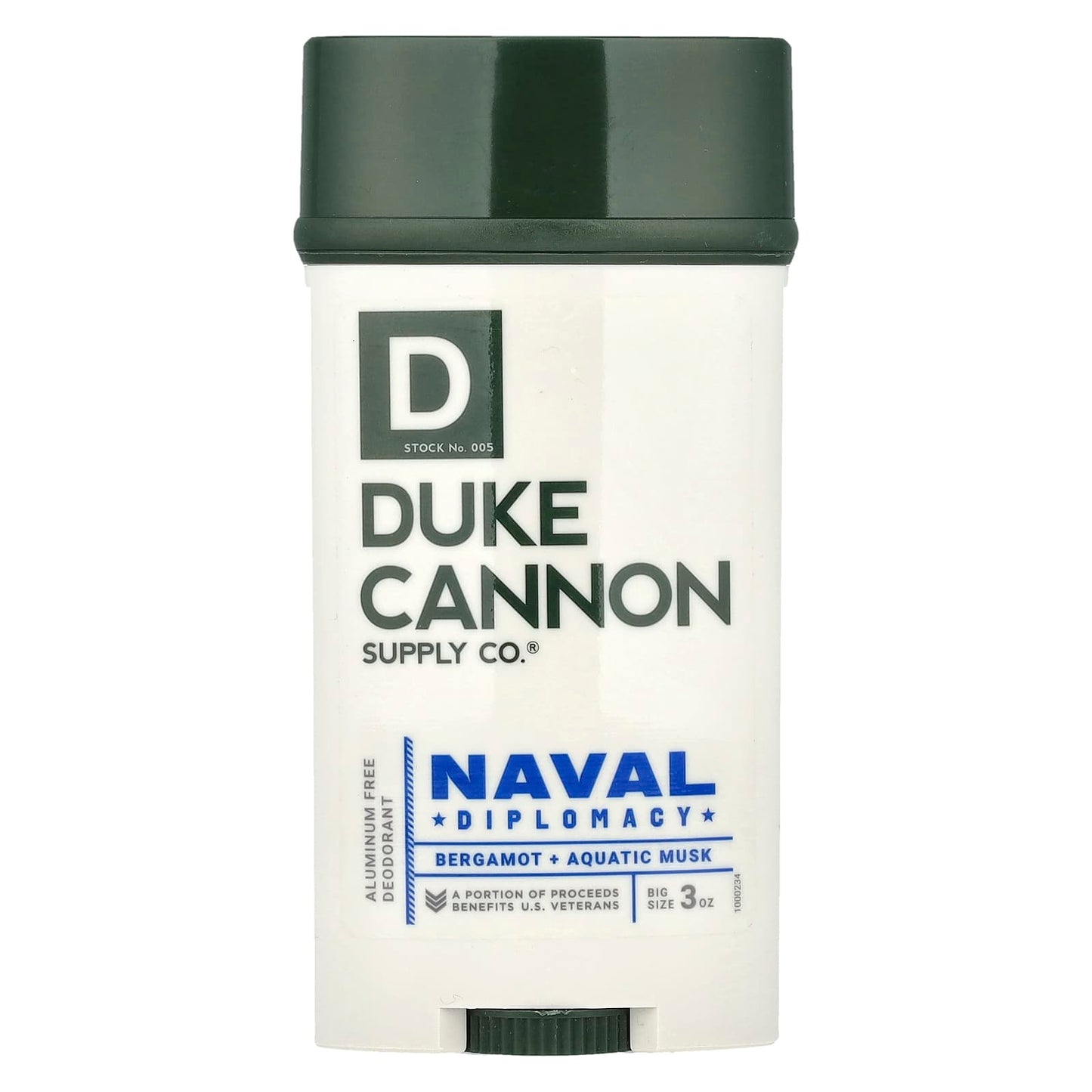 Aluminum-Free Deodorant by Duke Cannon Supply Co. - Naval Diplomacy - Image 1