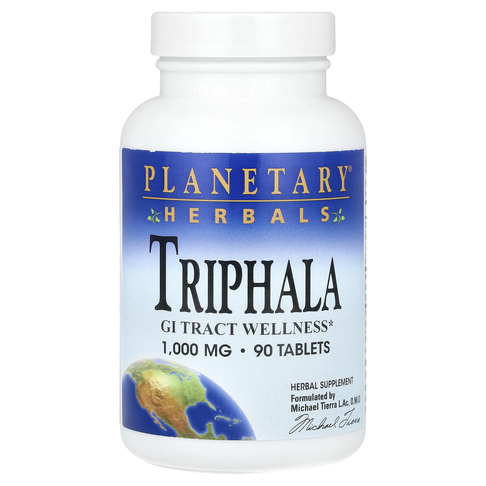 Planetary Herbals, Triphala, 90 Tablets - Image 1