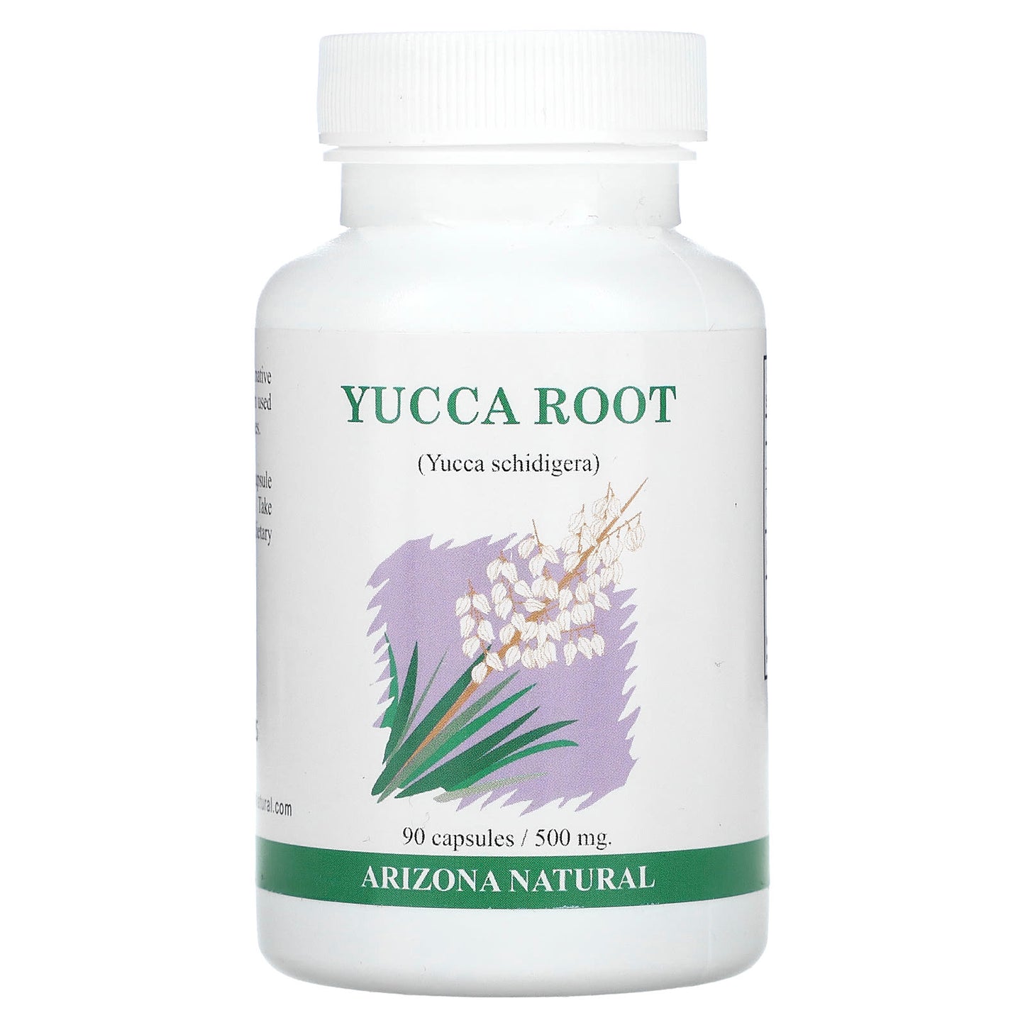 Arizona Natural Yucca Root Capsules - 90 Count 250 mg - Image 1