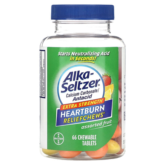 Alka-Seltzer Extra Strength Heartburn Relief Chews - 66 Count - Image 1