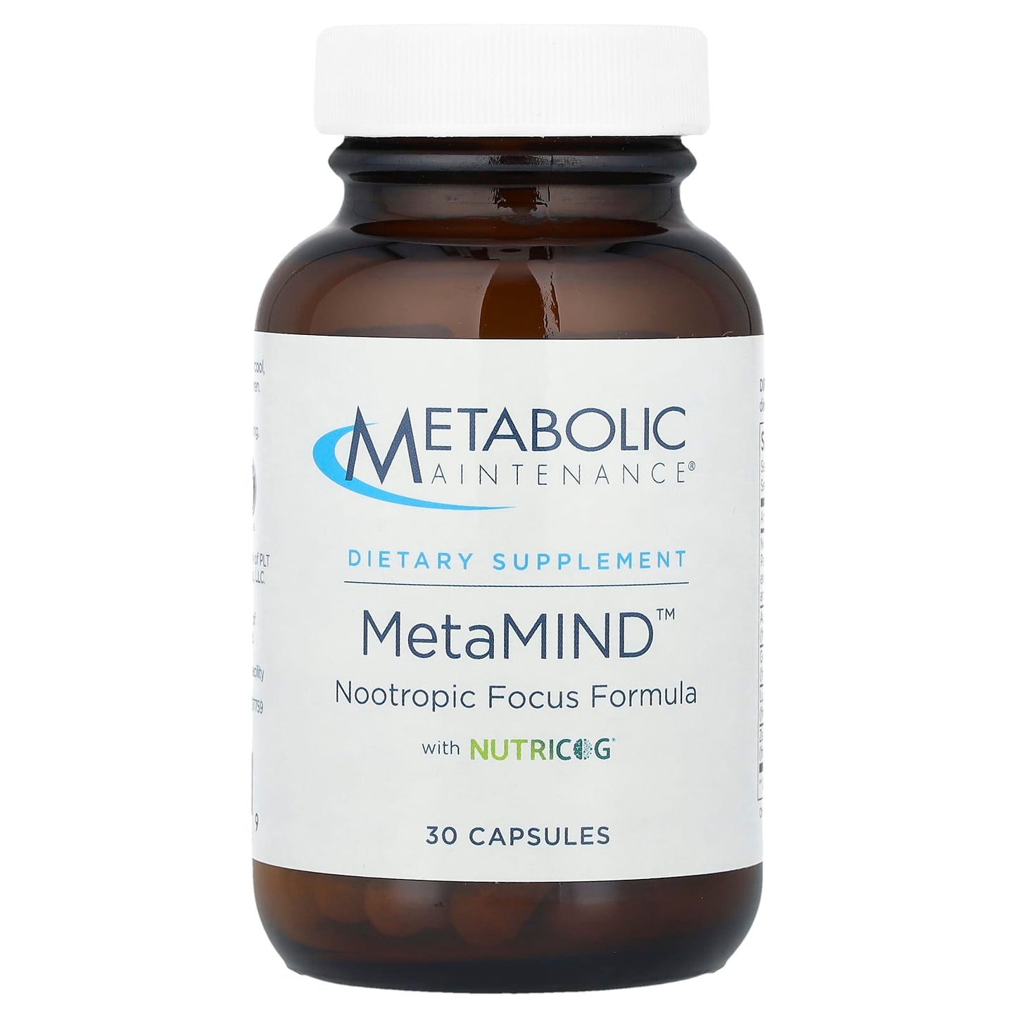 Metabolic Maintenance, MetaMIND™, 30 Capsules - Image 1