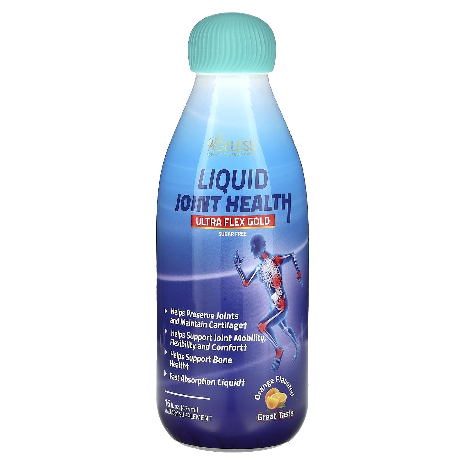 Ultra Flex Gold - Sugar-Free Liquid Joint Health Support by Ageless Foundation Laboratories - Image 1