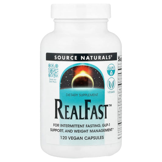 Source Naturals, RealFast™, 120 Vegan Capsules - Image 1