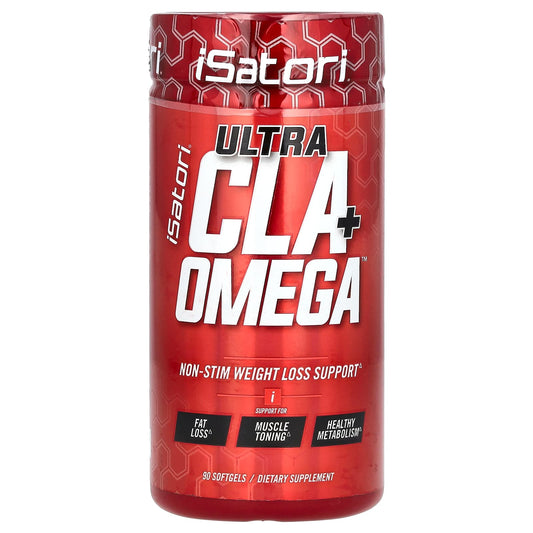 Isatori Ultra CLA + Omega 90 Softgels for Weight Loss and Toning - Image 1