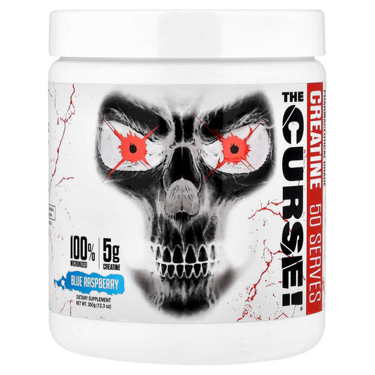 JNX Sports Creatine Supplement, 12.3 oz (350 g), Blue Raspberry - Image 1
