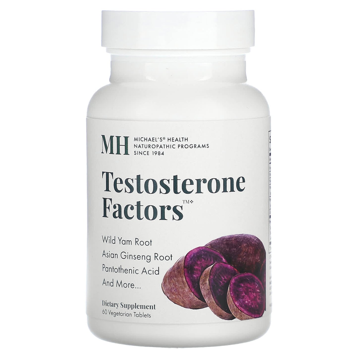 Michael's Health, Testosterone Factors , 60 Vegetarian Tablets - Image 1